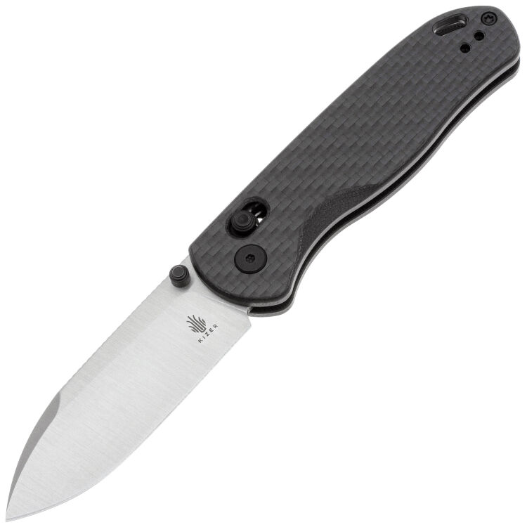 Нож Kizer Drop Bear сталь Nitro-V рукоять G10/Carbon Fiber