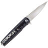 Нож Artisan Cutlery Virgina сталь D2 рукоять Black/White G10