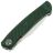 Нож NL Knives Frodo 2.0 Wharncliffe сталь ZDI-Elmax рукоять Green Twill 3k CF