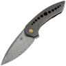 Нож Kansept ODD 21 сталь Damascus рукоять Grey Ti