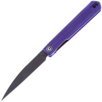 Нож CIVIVI Clavi Blackwash сталь Nitro-V рукоять Purple G10 (C21019-2)