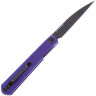 Нож CIVIVI Clavi Blackwash сталь Nitro-V рукоять Purple G10 (C21019-2)
