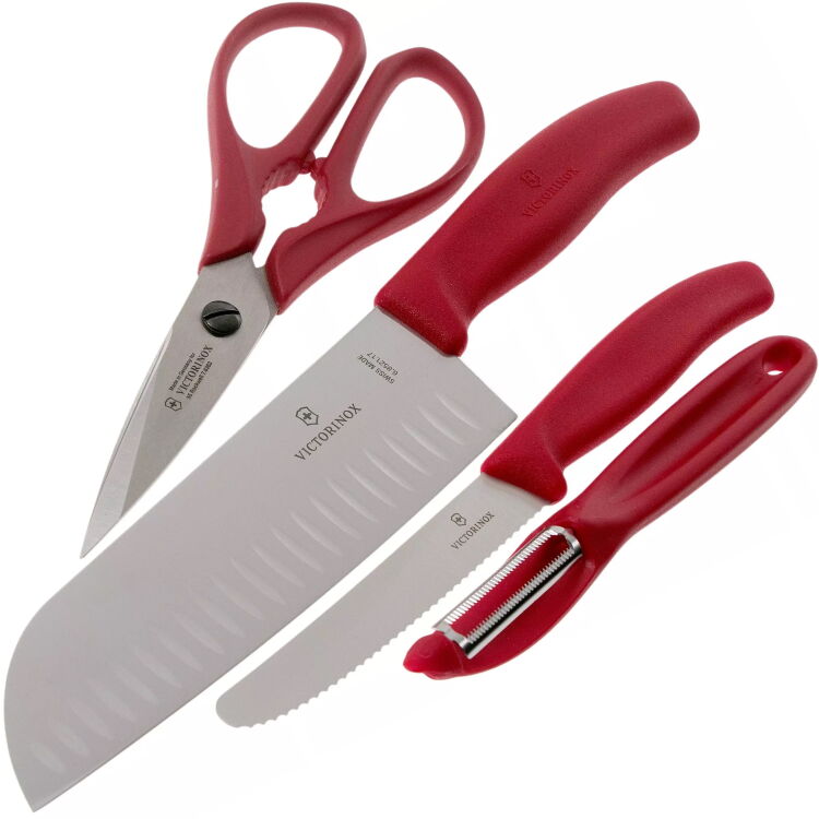 Набор Victorinox 4 предмета красный (6.7131.4G)