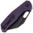 Нож Ironfly Yolo black сталь 14C28N рукоять Purple G10