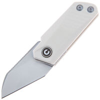 Нож CIVIVI Ki-V Beadblast сталь 9Cr18MoV рукоять Ivory G10 (C2108C)