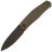 Нож CIVIVI Sokoke blackwash сталь 14C28N рукоять Green Burlap Micarta (C22007-2)