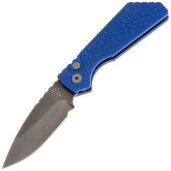 Нож Pro-Tech/Strider PT+ DLC сталь Cruwear рукоять Gridlock Blue Aluminum