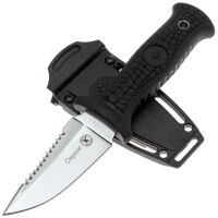 Нож Кизляр Страж МЧС сталь AUS-8 рукоять эластрон Черный (011305)