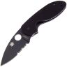 Нож Spyderco Efficient Black PS сталь 8Cr13MoV рукоять Black G10 (C216GPSBBK)