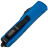 Нож Microtech UTX-85 T/E black сталь M390 рукоять Blue Aluminium (233-1BL)