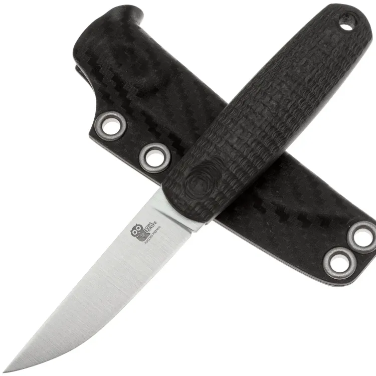 Нож Owl Knife Liza сталь Elmax рукоять карбон 3К