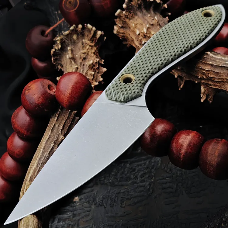 Нож Волчий Век Масичька сталь 95х18 WA рукоять Olive G10