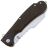 Нож Daggerr Rhino DL stonewash сталь 8Cr14MoV рукоять Black FRN