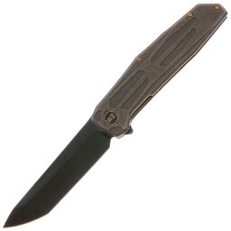 Нож WE Knife Shadowfire blackwash сталь CPM-20CV рукоять Bronze Ti (WE22035-3)