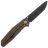 Нож WE Knife Shadowfire blackwash сталь CPM-20CV рукоять Bronze Ti (WE22035-3)