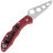 Нож тренировочный Spyderco Delica 4 Trainer сталь AUS-6 рукоять Red FRN (C11TR)