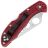 Нож тренировочный Spyderco Delica 4 Trainer сталь AUS-6 рукоять Red FRN (C11TR)