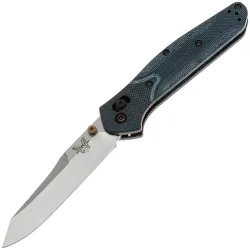 Нож Benchmade Osborne сталь M390 рукоять Denim Micarta (940-04)