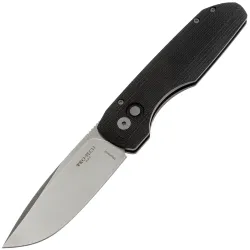 Нож Pro-Tech Vero Synapse stonewash сталь Magnacut рукоять Black Linen Micarta/Aluminium