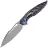 Нож Rike Knife Thor6 Plus сталь M390 рукоять Flamed Blue Titanium