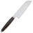 Нож кухонный QSP Santoku 7'' сталь 14C28N рукоять Ebony Wood (QS-KK-002A)