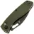 Нож Tenable Heron blackwash сталь Nitro-V рукоять OD Green Diamond G10