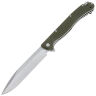 Нож Daggerr Finka DL stonewash сталь 8Cr14MoV рукоять Olive FRN
