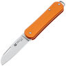 Нож FOX Vulpis 45 сталь N690 рукоять Orange Aluminium (FX-VP108 OR)