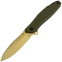 Нож Mr.Blade Hemnes Gen.2 PVD сталь D2 рукоять Olive G10