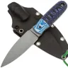 Нож Волчий Век Стрела сталь 95Х18 WA рукоять Black/White/Blue G10
