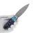 Нож Волчий Век Стрела сталь 95Х18 WA рукоять Black/White/Blue G10