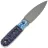 Нож Волчий Век Стрела сталь 95Х18 WA рукоять Black/White/Blue G10