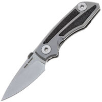 Нож Real Steel Delta 2600 сталь S35VN рукоять Titanium/Shred Carbon Fiber (7101CF)