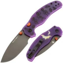 Нож Kizer C01C 2.9 BD DLC Halloween Edition 2026 сталь Elmax рукоять GID G10/Acrylic Нож Kizer C01C 2.9 BD DLC Halloween Edition 2026 сталь Elmax рукоять GID G10/Acrylic
