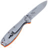 Нож ESEE Zancudo Stonewash сталь AUS-8 рукоять Orange GFN (BRKR1OR)