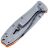 Нож ESEE Zancudo stonewash сталь AUS-8 рукоять Orange GFN (BRKR1OR)