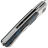 Нож NL Knives Frodo Element Вода Drop сталь M398 рукоять ZDI- Elmax/Chaotic Blue CF