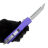 Нож Microtech Ultratech T/E stonewash сталь M390 рукоять Purple Aluminium (123-10PU)