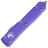 Нож Microtech Ultratech T/E stonewash сталь M390 рукоять Purple Aluminium (123-10PU)