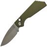 Нож Pro-Tech/Strider PT+ Blade Show 2024 сталь MagnaCut рукоять Green Aluminium