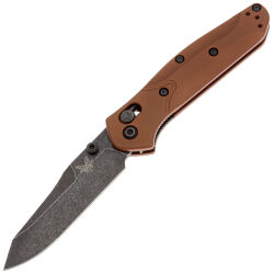 Нож Benchmade Mini Osborne сталь MagnaCut рукоять Burnt Copper Aluminum (945BK-03)
