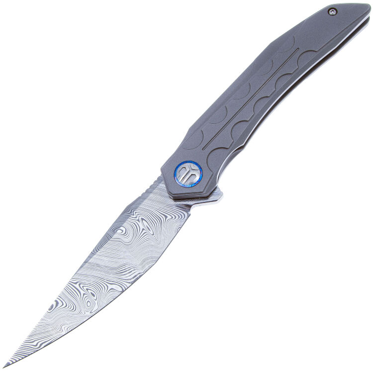 Нож Bestech Samari сталь Damasteel рукоять Gray Ti (BT2009G)