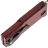 Нож Reate EXO-U-V2 сталь Stainless steel рукоять Red Aluminium