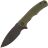 Нож CIVIVI Mini Praxis Blackwash сталь D2 рукоять OD Green G10 (C18026C-1)