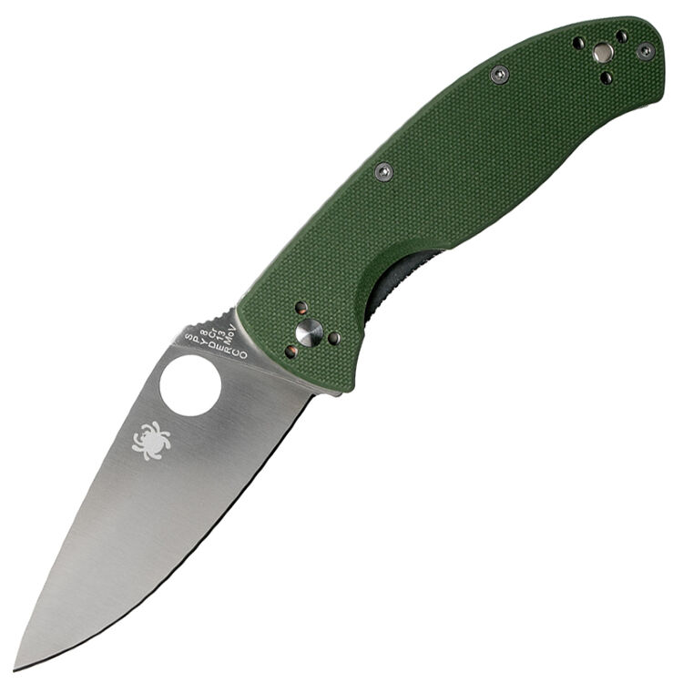 Нож Spyderco Tenacious сталь 8Cr13MoV рукоять Green G10 (C122GPGR)