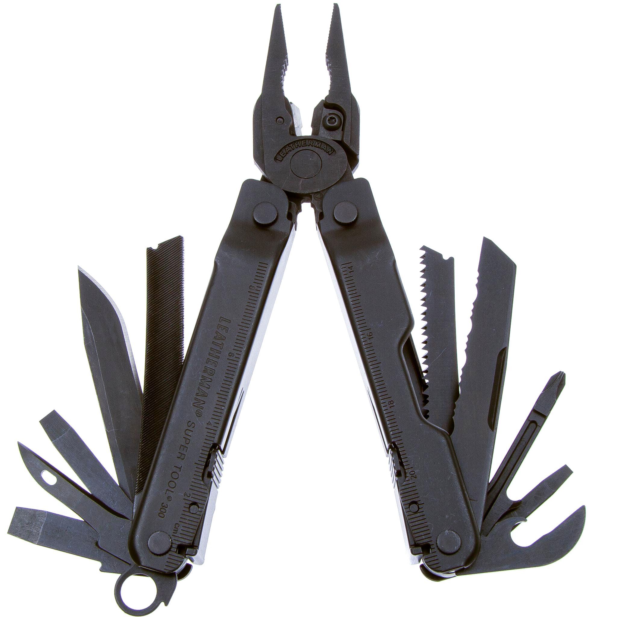 Мультитул Leatherman Super Tool 300 Black | Магазин Forest-Home