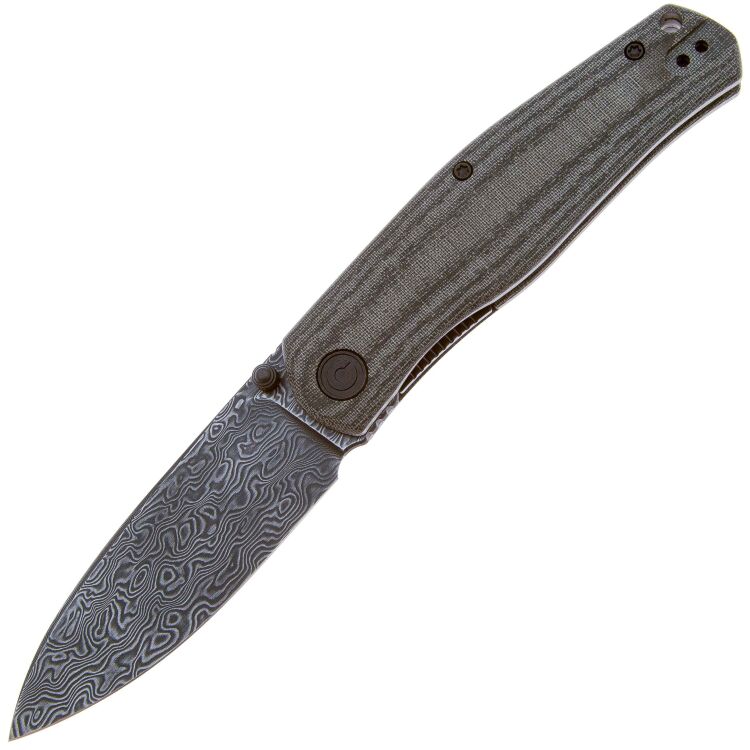Нож CIVIVI Sokoke сталь Damascus рукоять Black linen Micarta (C22007-DS1)