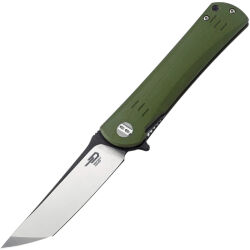 Нож Bestech Kendo satin сталь D2 рукоять Green G10 (BG06B-2)