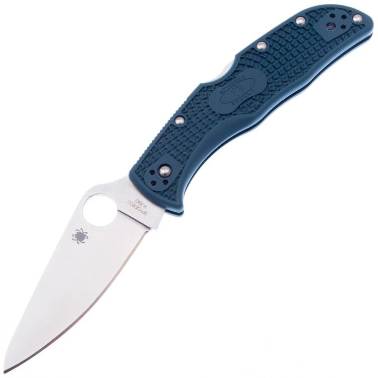 Нож Spyderco Endela сталь K390 рукоять Blue FRN (C243FPK390)