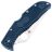 Нож Spyderco Endela сталь K390 рукоять Blue FRN (C243FPK390)